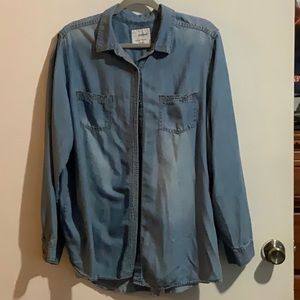 Chambray Sonoma 2XL button up shirt